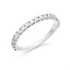 18ct White Gold Diamond Half Eternity Ring - 1/2ct - D0718