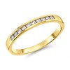 18ct Gold Diamond Half Eternity Ring - 15pts - D42145