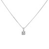 18ct White Gold Diamond Solitaire Necklace - 40pts - D45241