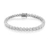 18ct White Gold Diamond Tennis Bracelet - 21-23 Carats - D45920