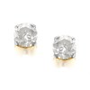 9ct Gold Diamond Solitaire Stud Earrings - 1/2ct per pair - D5451