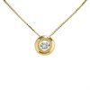 Dancing Diamonds 9ct Gold Diamond Circle Necklace - 5pts - D56137