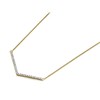 Love It! 9ct Gold Diamond V Necklet - 8pts - D62303