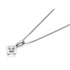 Love It! 9ct White Gold Diamond Square Necklace - D62306