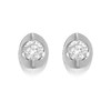 Love It! 9ct White Gold Diamond Solitaire Stud Earrings - 10pts per pair - D62325