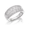 9ct White Gold Diamond Band Ring - 1/4ct - D66124