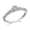 9ct White Gold Diamond Ring - 20pts - D6829