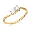U&Me 9ct Gold Diamond Ring - 1/3ct - D6930