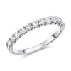 9ct White Gold Diamond Half Eternity Ring - 1/2ct - D71224