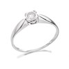 9ct White Gold Diamond Ring - 15pts - D7232
