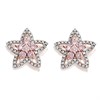 One In A Million 9ct Two Colour Gold Pink Diamond Stud Earrings - 1/2ct per pair - D7851