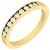 9ct Gold Diamond Half Eternity Ring - 5pts - D80262