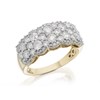 9ct Gold 2 Carat Diamond Band Ring - D9265