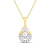 9ct Gold Fancy Diamond Necklace - D95187