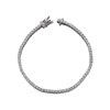 9ct White Gold Diamond Tennis Bracelet - 1/4ct - D9519