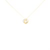 9ct Gold Diamond Open Knot Necklace - 10pts - D97113