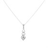 My Diamonds Silver Diamond Fancy Necklace - D99137