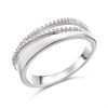 My Diamonds Silver Diamond Band Ring - D99144