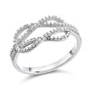 My Diamonds Silver Diamond Ring - 9pts - D99156