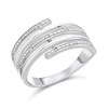 My Diamonds Silver Diamond Band Ring - 8pts - D99157