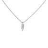 My Diamonds Silver Diamond Trilogy Necklace - D99177