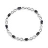 My Diamonds Silver Sapphire And Diamond Bracelet - D99295
