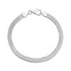 Silver Bracelet -7.5in - F14014