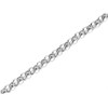 Silver 3mm Wide Belcher Bracelet - 7.5in - F1718