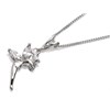 Silver Cubic Zirconia Fairy Necklace - F3456