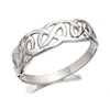 Silver Celtic Band Ring - F4855