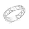 Silver Infinity Band Ring - F5402
