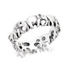 Silver Elephant Ring - F5490