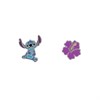 Disney Silver Stitch Flower Stud Earrings - F67105