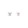 Disney Silver Lilo And Angel Stud Earrings - F6746