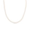 TI SENTO Gold Plated Silver 6mm Simulated Pearl Necklace - 19in - F69104