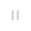 TI SENTO Gold Plated Silver 7718ZY CZ 14MM Huggie Earrings - F69143