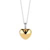 TI SENTO GP Silver 6745SY CZ Heart Necklace - F69151