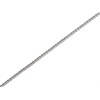 Silver 1mm Wide Curb Chain - 16in - F8687