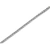 Silver 1mm Wide Spiga Chain - 16in - F8723