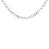 Silver 3mm Wide Diamond Cut Belcher Chain - 17.75in - F88008