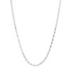 Silver 2mm Wide Diamond Cut Rope Chain - 22in - F9313