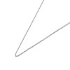 Silver 1mm Wide Trace Chain - 24in - F9432