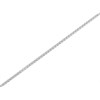 Silver 1mm Wide Spiga Chain - 24in - F9524