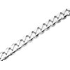 Silver 14mm Wide Super Heavyweight Curb Chain - 24in - F9553