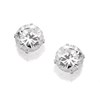 Silver Cubic Zirconia Andralok Earrings - 5mm - F9915