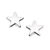 Silver Small Star Andralok Earrings - 4mm - F9929