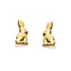 9ct Gold Bunny Stud Earrings - 8mm - G0124