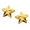 9ct Gold Star Earrings - 7mm - G0221