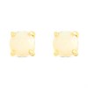 9ct Gold Opal Stud Earrings - 3mm - G0268