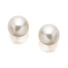 9ct Gold Japanese Akoya Cultured Pearl Stud Earrings - 3.5-4mm - G0475